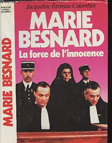 Stock image for Marie Besnard for sale by Librairie Th  la page