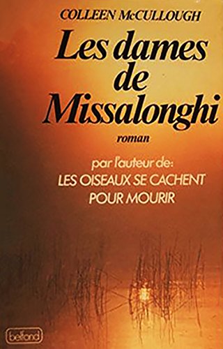 Stock image for Les dames de Missalonghi for sale by Librairie Th  la page