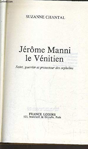 9782724250855: JEROME MANNI LE VENITIEN.