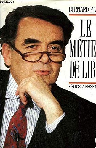 Beispielbild fr Le Mtier De Lire - Rponses  Pierre Nora zum Verkauf von Ammareal