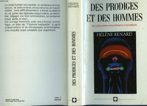 9782724261073: Des prodiges et des hommes