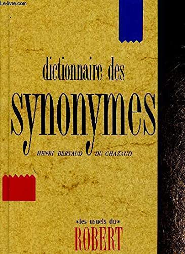 Imagen de archivo de Dictionnaire des synonymes a la venta por Wonder Book