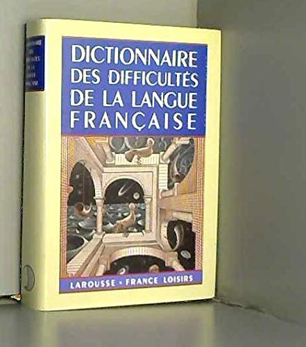 Stock image for Dictionnaire des difficult s de la langue française [Unknown Binding] for sale by LIVREAUTRESORSAS