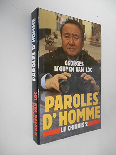 Beispielbild fr Paroles d'homme : Le chinois 2 zum Verkauf von medimops