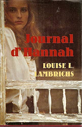 Beispielbild fr Journal d'Hannah zum Verkauf von Ammareal