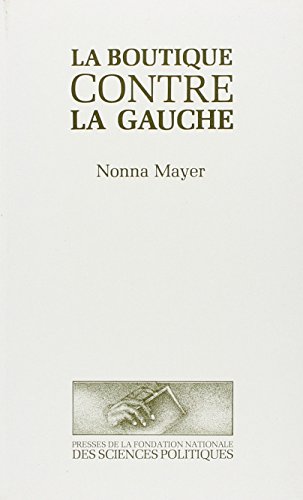 La boutique contre la gauche (9782724605259) by MAYER, Nonna