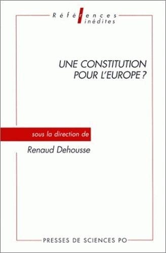 9782724608656: Une Constitution pour l'Europe?
