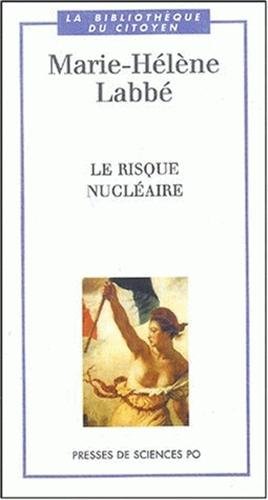 Stock image for Le risque nuclaire for sale by pompon