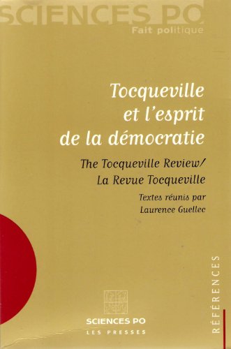 Stock image for Tocqueville et l'esprit de la dmocratie for sale by Gallix