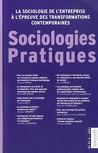 Stock image for Sociologies pratiques hors-srie - La sociologie de l entrep [Broch] COLLECTIF for sale by BIBLIO-NET