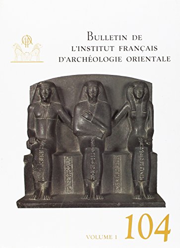 9782724703801: Bulletin de l'institution franaise d'archologie orientale 2vol