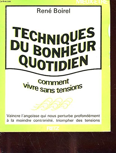 Imagen de archivo de COMMENT VIVRE SANS TENSIONS a la venta por Librairie rpgraphic