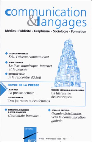 Stock image for Communication et langage n 122 for sale by Librairie Parrsia