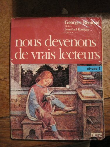 Stock image for Nous Devenons De Vrais Lecteurs : Niveau 1 for sale by RECYCLIVRE