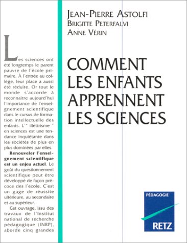 Stock image for Comment les enfants apprennent les sciences for sale by Ammareal