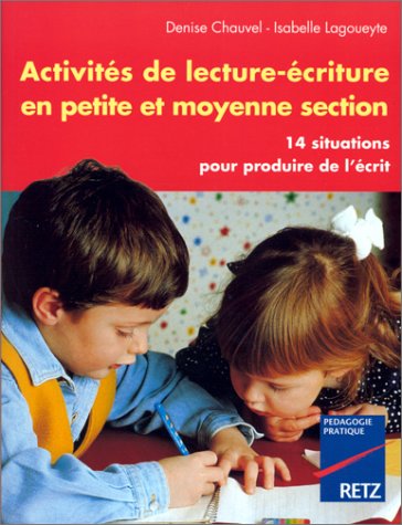 Stock image for Activits de lecture-criture en petite et moyenne section for sale by A TOUT LIVRE