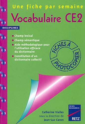 Stock image for Vocabulaire, CE2 for sale by Ammareal