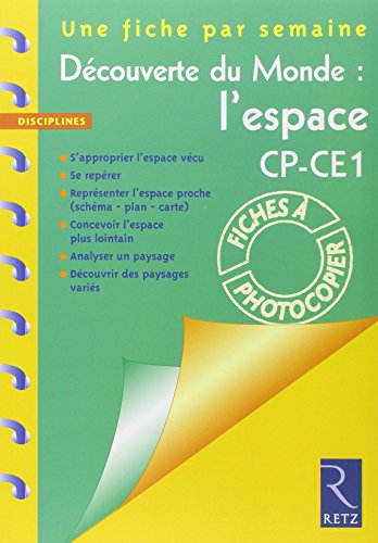 Beispielbild fr Fiches Ressources: Decouverte Du Monde L'Espace CP Ce1 (French Edition) zum Verkauf von Bookmans