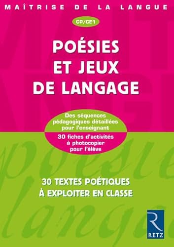 9782725622378: Posies et jeux de langage CP CE1