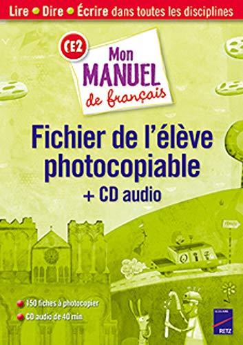 Stock image for Mon manuel de franais (fichier de l'lve + CD audio) for sale by Ammareal