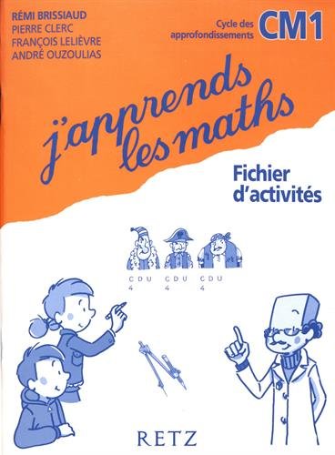 9782725624426: J'Apprends Les Maths Cm1 FichiersPack X 6