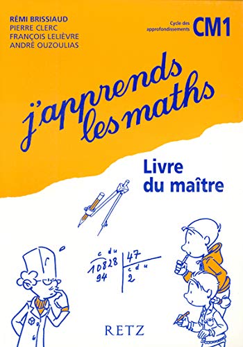 Stock image for J'apprends les maths CM1 : Livre du matre for sale by Ammareal