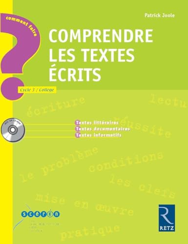 Stock image for Comprendre les textes crits (1Cdrom) for sale by medimops