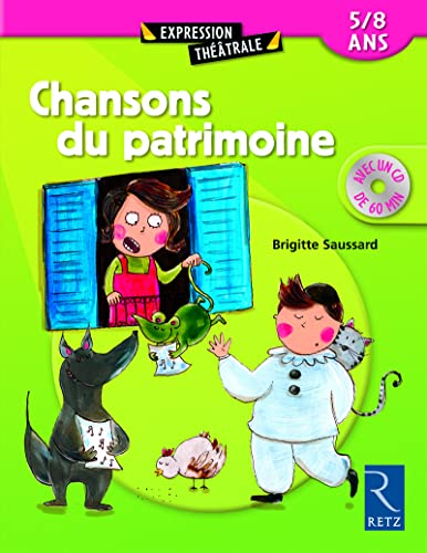 9782725627403: Chansons du patrimoine : 5/8 Ans (1CD audio)