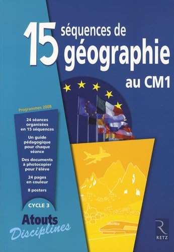 Stock image for 15 S quences de g ographie au CM1 : Programme 2008 for sale by Bookmans