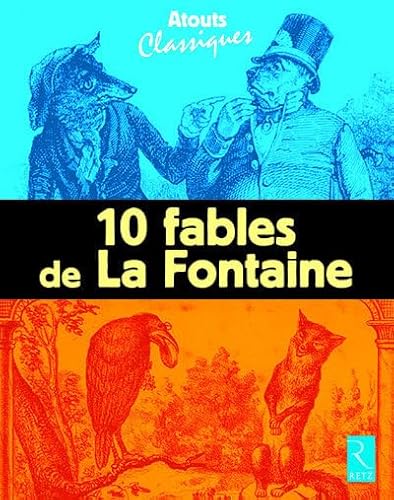 9782725628479: Pack 6 exemplaires 10 fables de La Fontaine Elve