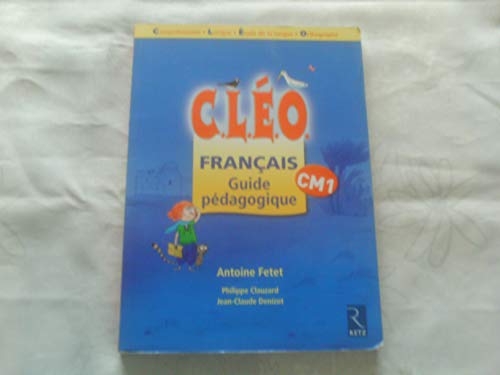 Stock image for CLEO cm1 guide pedagogique for sale by Ammareal