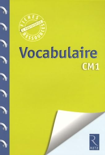 Stock image for Vocabulaire CM1 for sale by medimops