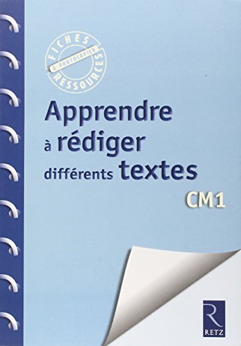 9782725630458: Apprendre  rdiger diffrents textes