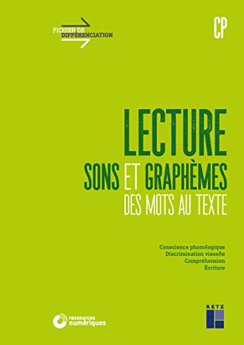 Imagen de archivo de Lecture CP - Sons et graphmes, des mots au texte+ tlchargement a la venta por Gallix