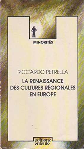 Beispielbild fr La renaissance des cultures r gionales en Europe (Minorit s) zum Verkauf von WorldofBooks