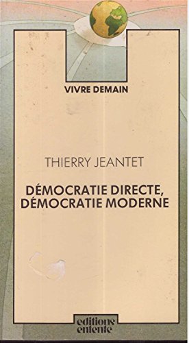 9782726601037: Dmocratie directe, dmocratie moderne