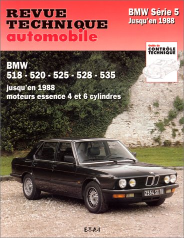 9782726835661: BMW srie 5 jusqu'en 1988 - 518, 520, 525, 528