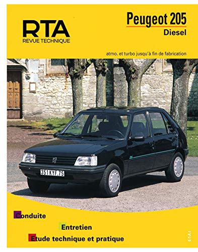 Rta 456.7 Peugeot 205 Diesel et Td 84-98 (French Edition) (9782726845660) by Etai