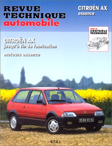 9782726847855: E.T.A.I - Revue Technique Automobile 478.6 - CITROEN AX - 1988  1995 - Essence