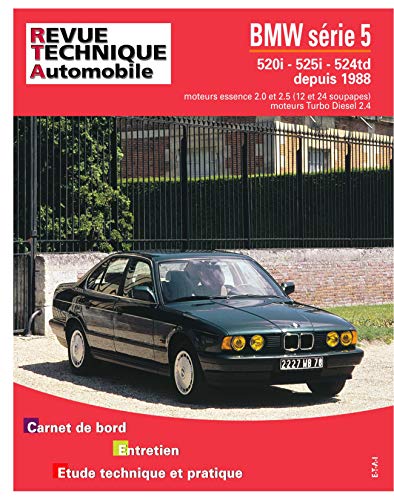 9782726852125: E.T.A.I - Revue Technique Automobile 521.2 - BMW SERIE 5 III PHASE 1 - E34 - 1988  1994