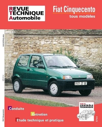 9782726857113: Fiat Cinquecento - tous modles de 1991  1995