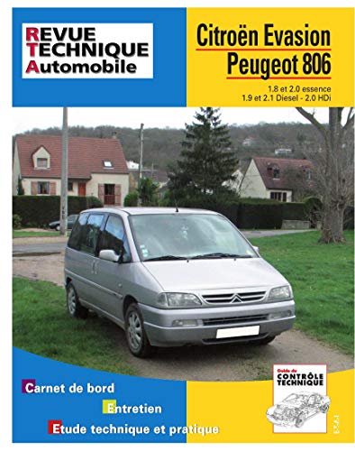 Beispielbild fr Rta n 576.3 Citroen vasion, Peugeot 806 zum Verkauf von medimops