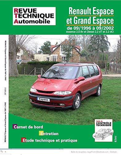 9782726860311: E-T-A-I - Revue Technique RTA 603.2 RENAULT ESPACE III (1996  2002)