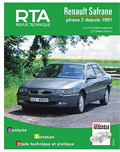 9782726861714: E-T-A-I - Revue Technique RTA 617 RENAULT SAFRANE (1996  2000)