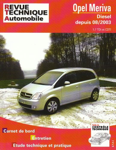 Opel Meriva - diesel depuis 08-2003 (9782726868119) by Etai