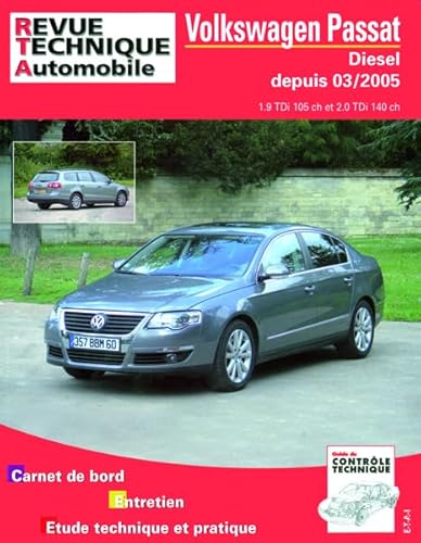 Rta B709.5 Vw Passat 105 et 140 Tdi Depuis 03/05 (9782726870952) by Etai