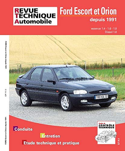 Beispielbild fr Rta 717.3 Ford Escort et Orion (91/96)/d-Td (91/95) zum Verkauf von medimops