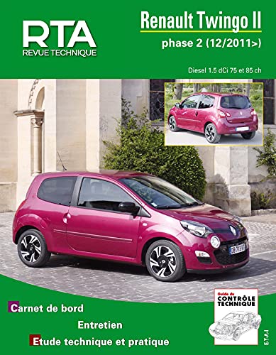 9782726878552: Renault Twingo II - phase 2, 12-2011>