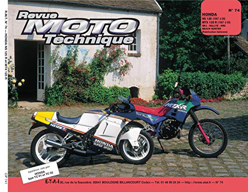 RMT 74 HONDA NS 125 R ET MTX 125 (1987/1989) (9782726890684) by Etai