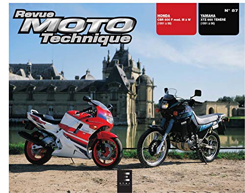 9782726890813: Revue Moto Technique Numero 87 Octobre-Novembre-Decembre 1992 : Honda " Cbr 600 F " Et Yamaha " Xtz 600 "